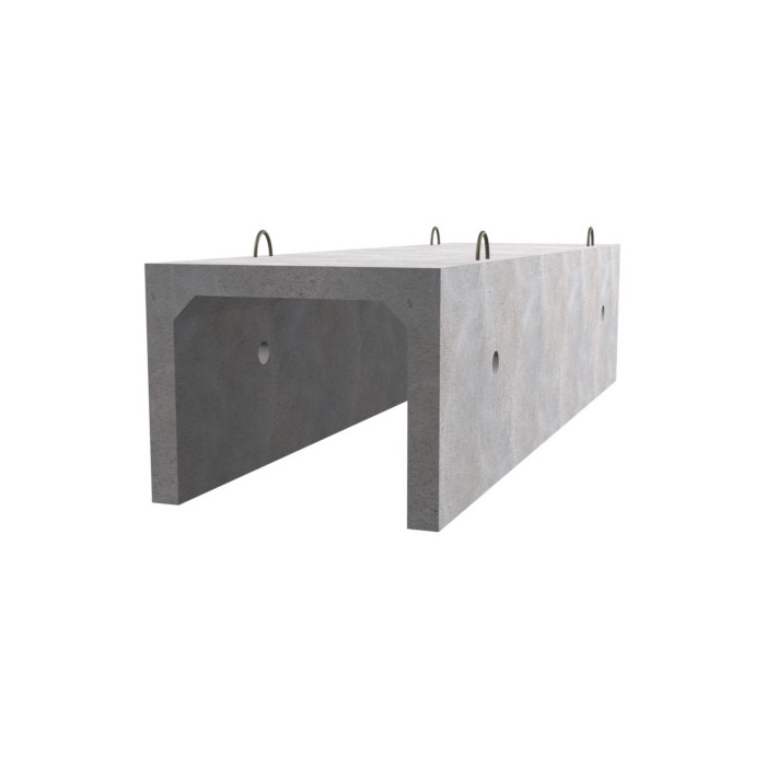 Железобетонный лоток ЛК 75.150.45-4